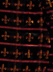 WHO DAT SCARF  BLACK