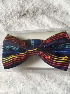 MUSIC  NOTES BOW TIES