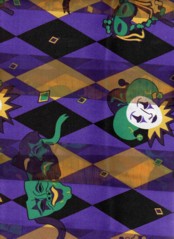 MARDI  GRAS  SCARF    PURPLE