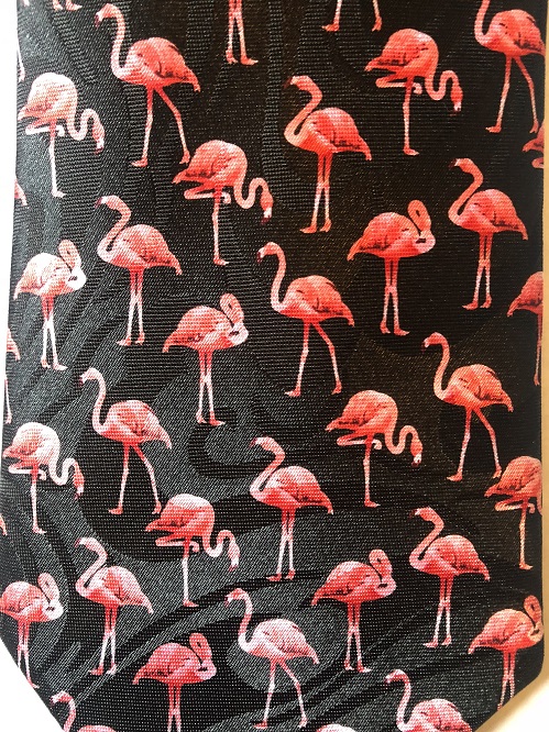 SMALL FLAMINGOS (BLACK)